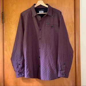 Mens Columbia Omni-Shade Flannel Button-Down Shirt
